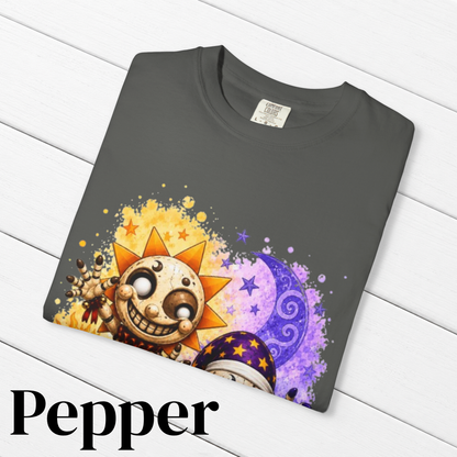 Five Nights at Freddy's Security Breach Inspired Sun & Moon Graphic T-Shirt