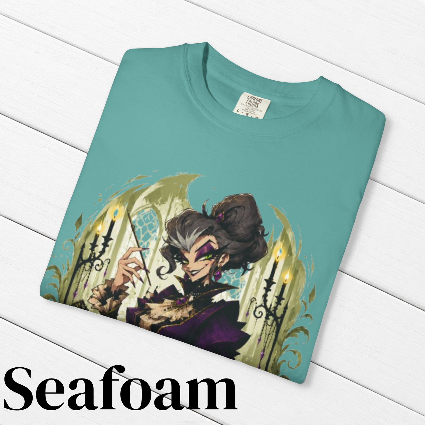 Cinderella Inspired Hellverse Stepmother 100% Cotton Graphic T-Shirt