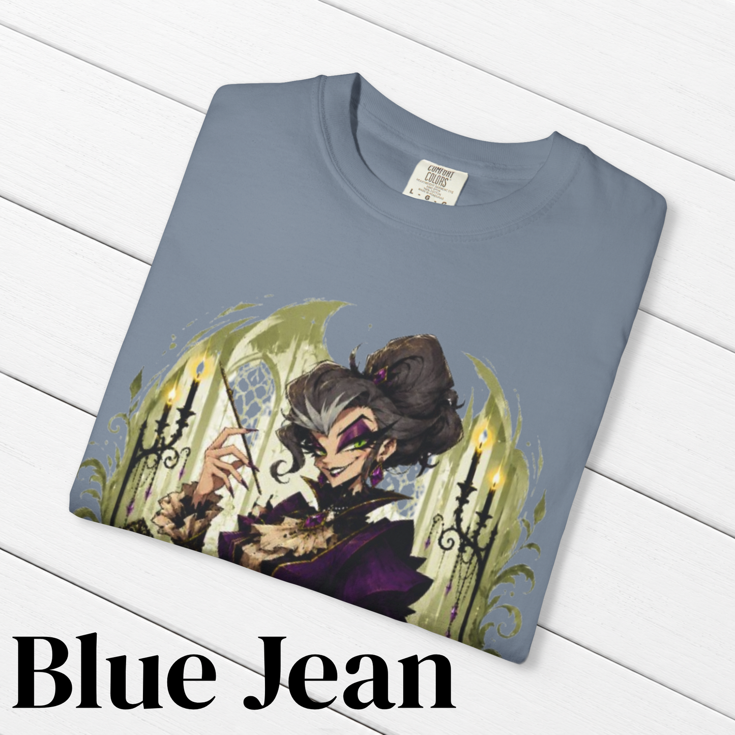 Cinderella Inspired Hellverse Stepmother 100% Cotton Graphic T-Shirt