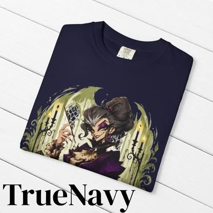 Cinderella Inspired Hellverse Stepmother 100% Cotton Graphic T-Shirt