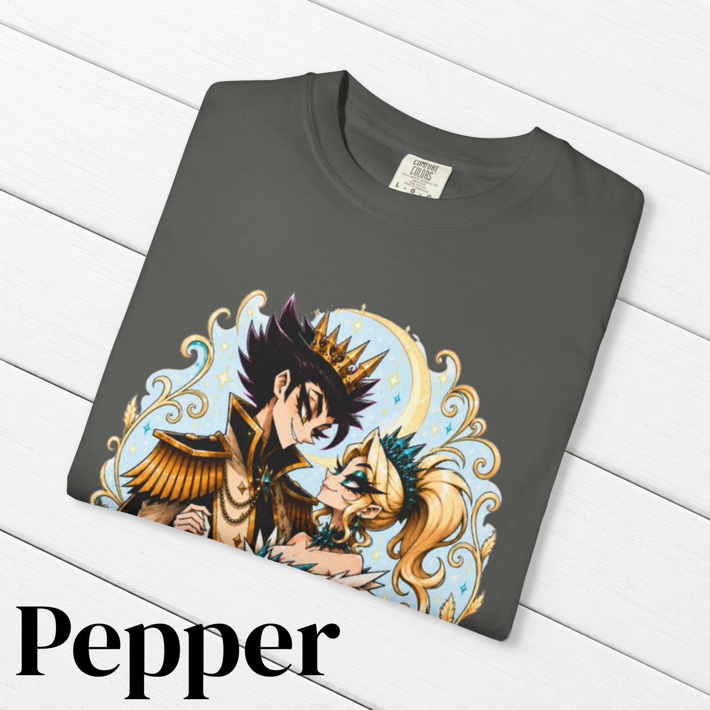 Cinderella Inspired Hellverse Prince & Cinderella 100% Cotton Graphic T-Shirt