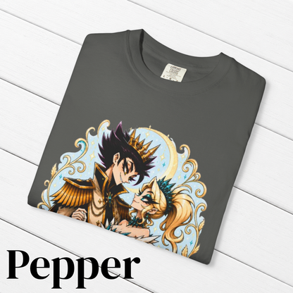 Cinderella Inspired Hellverse Prince & Cinderella 100% Cotton Graphic T-Shirt