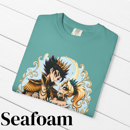 Cinderella Inspired Hellverse Prince & Cinderella 100% Cotton Graphic T-Shirt