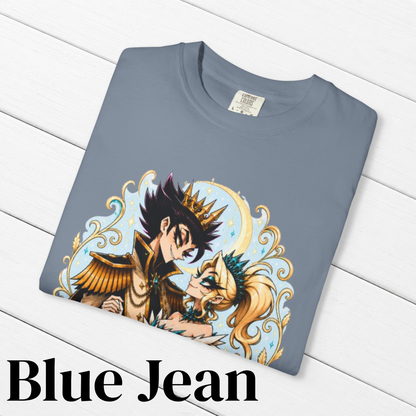 Cinderella Inspired Hellverse Prince & Cinderella 100% Cotton Graphic T-Shirt