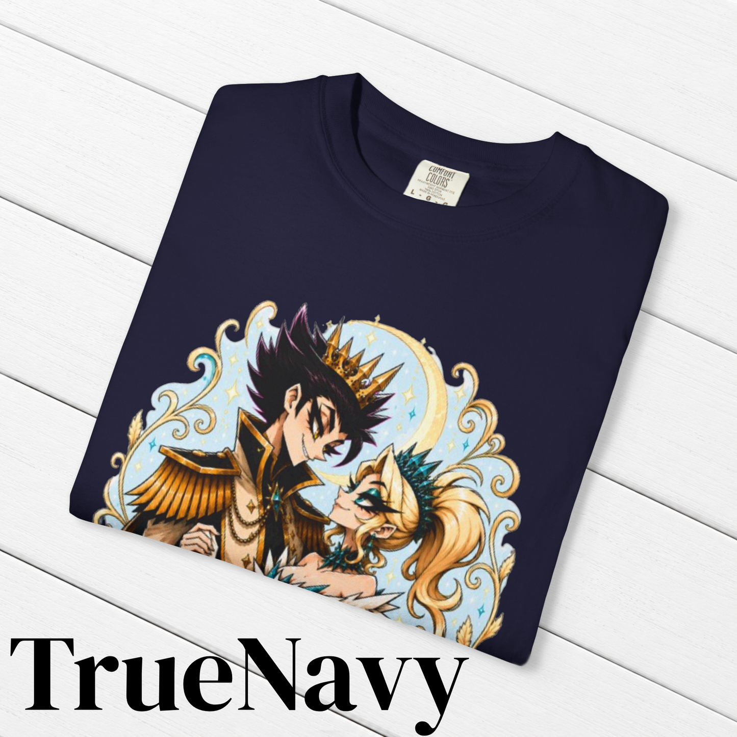 Cinderella Inspired Hellverse Prince & Cinderella 100% Cotton Graphic T-Shirt
