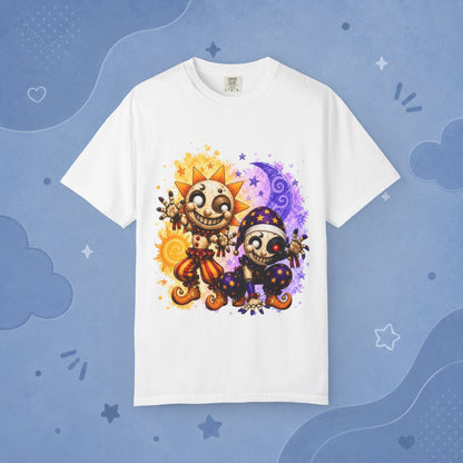 Five Nights at Freddy's Security Breach Inspired Sun & Moon Graphic T-Shirt
