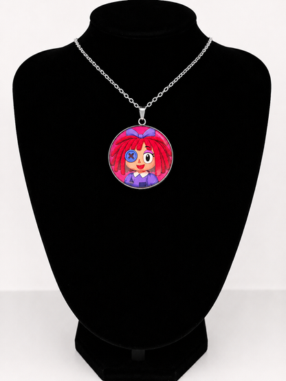The Amazing Digital Circus Inspired Ragatha Pendant Stainless Steel Necklace