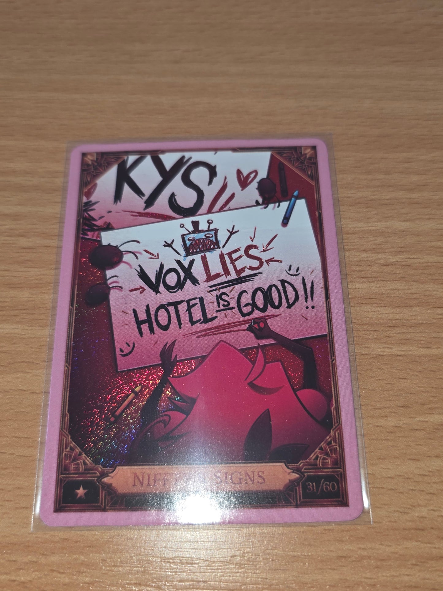 Hazbin Hotel Season 2 2nd Edition Foil / Optichrome Trading Cards | Choose Your Card | A24