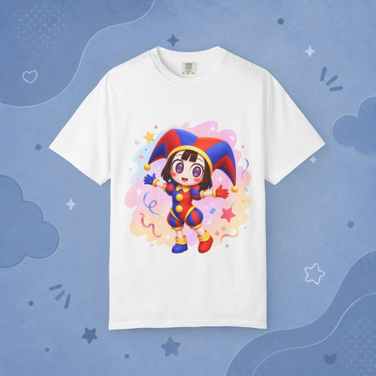 The Amazing Digital Circus Inspired Pomni 100% Cotton Graphic T-Shirt