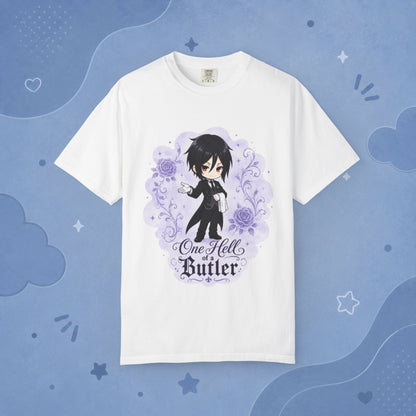 Black Butler (Kuroshitsuji) Inspired Sebastian 100% Cotton Graphic T-Shirt
