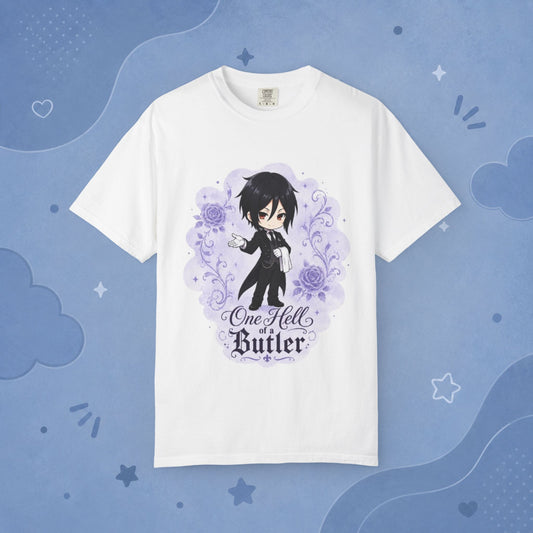 Black Butler (Kuroshitsuji) Inspired Sebastian 100% Cotton Graphic T-Shirt