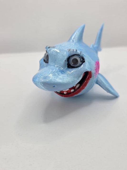 Bruce: The Drag Queen Shark  -  Fun Seaside Character Figure