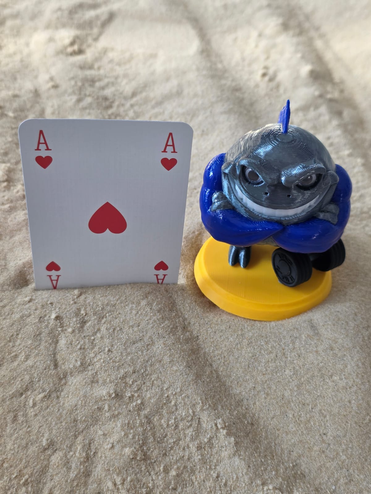 Jim: The Seaside Tuna Fish Fitness Fanatic - Fun Seaside Character Figure