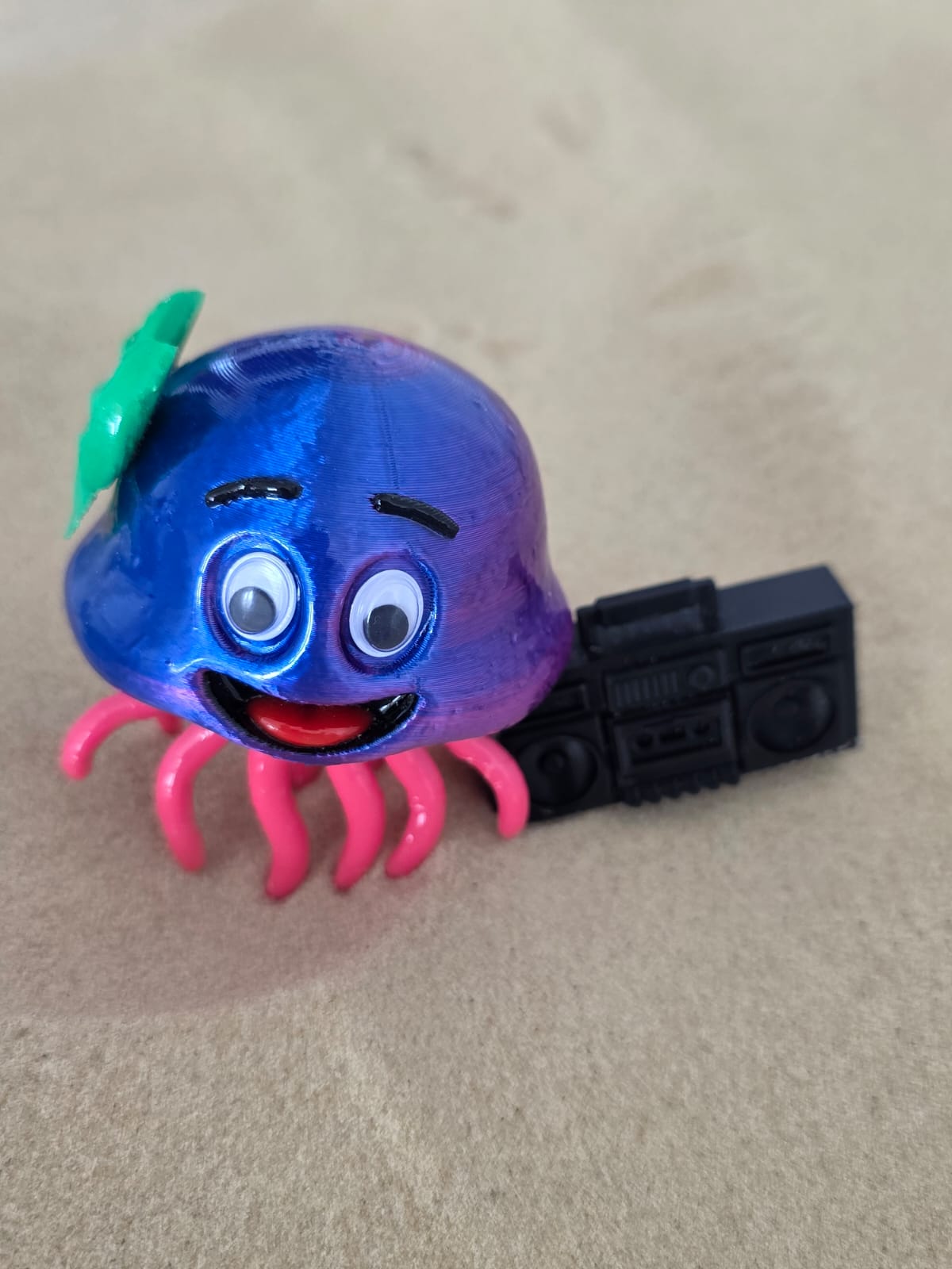Lumo: The Jellyfish Disco Diva - Fun Seaside Character Figure