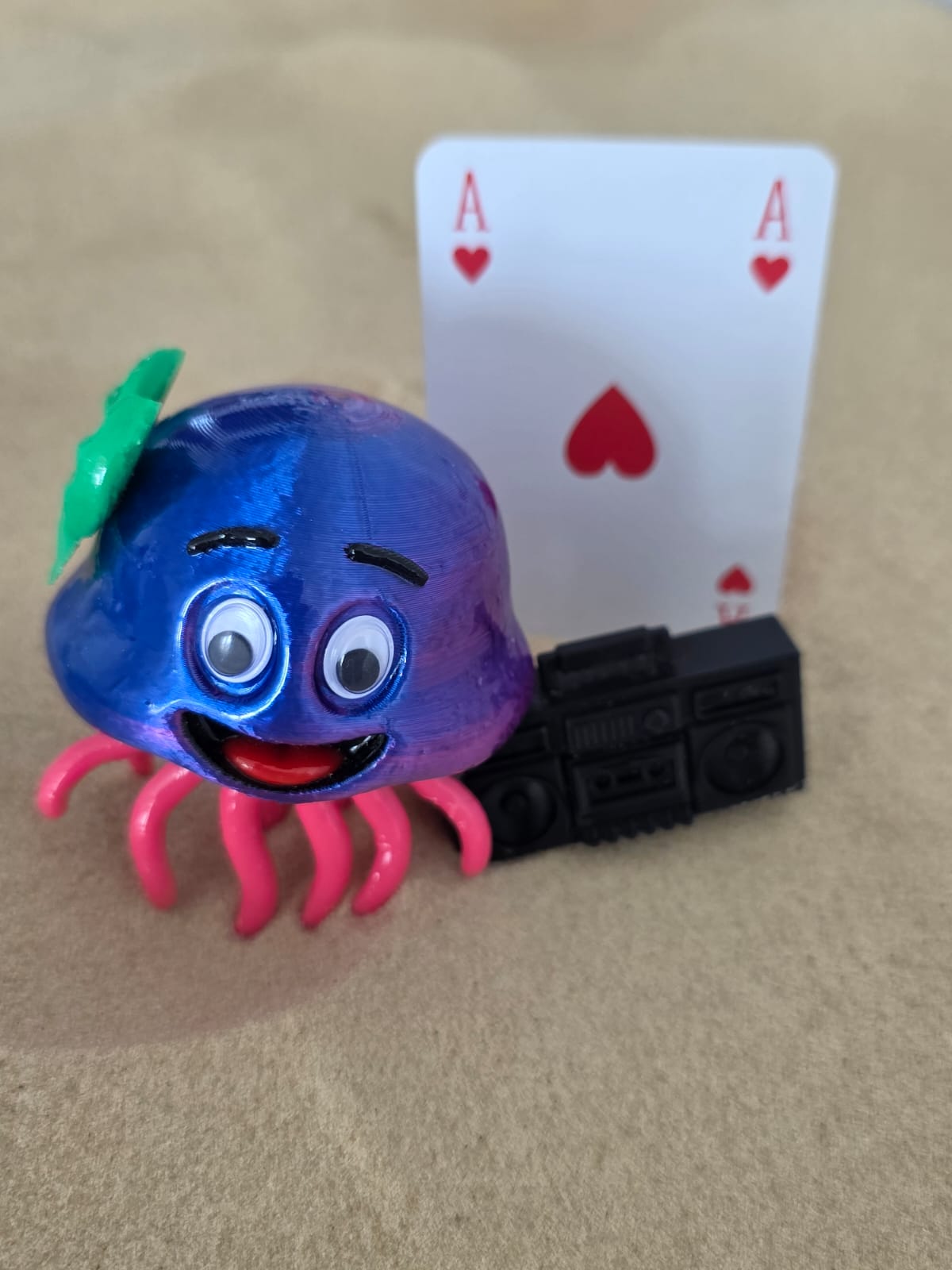 Lumo: The Jellyfish Disco Diva - Fun Seaside Character Figure