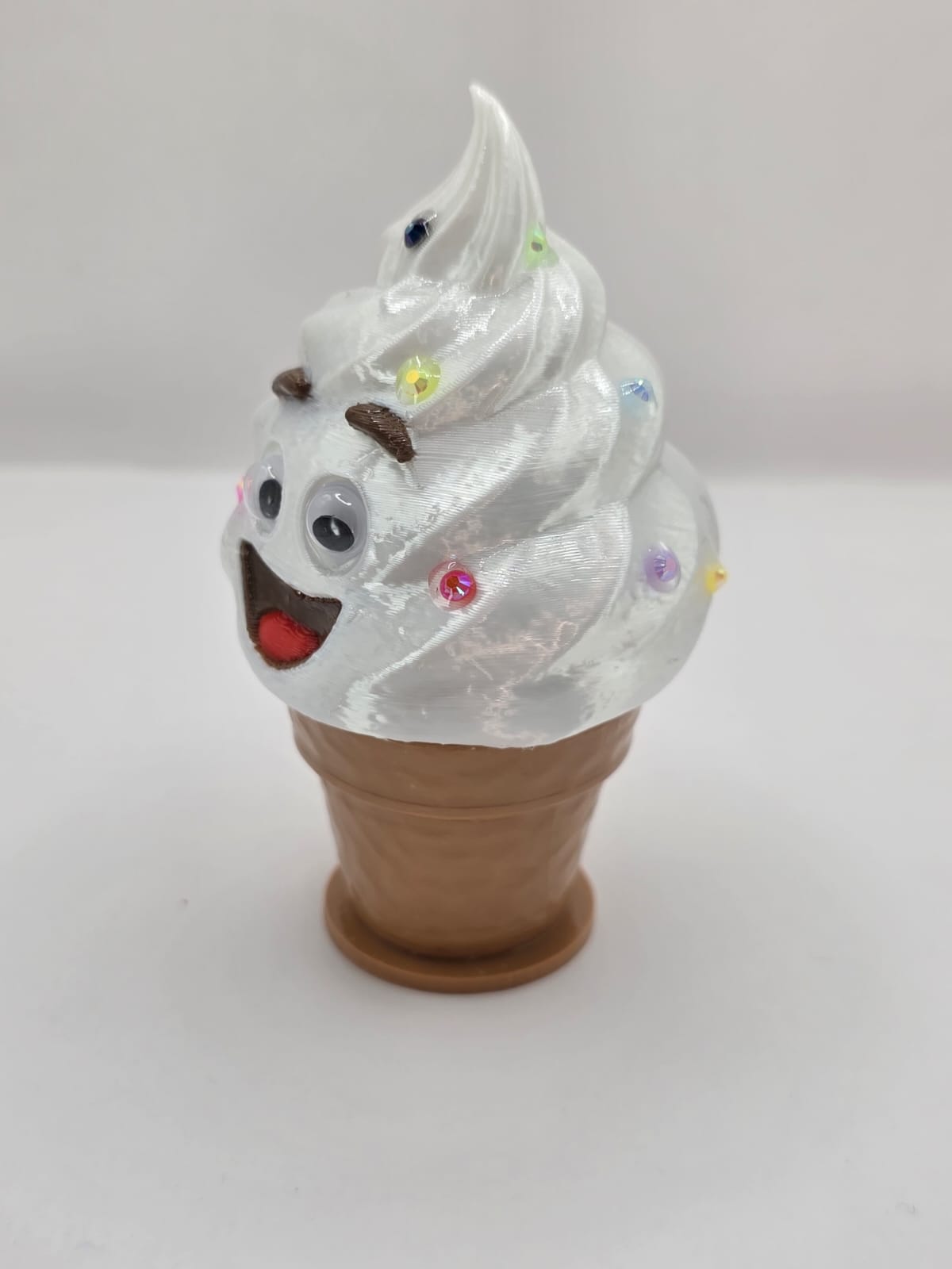 Whippy: The Ice-Cream: Supermodel of Swirls - Fun Seaside Character Figure