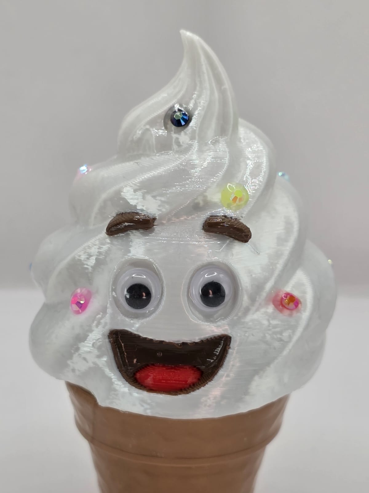 Whippy: The Ice-Cream: Supermodel of Swirls - Fun Seaside Character Figure
