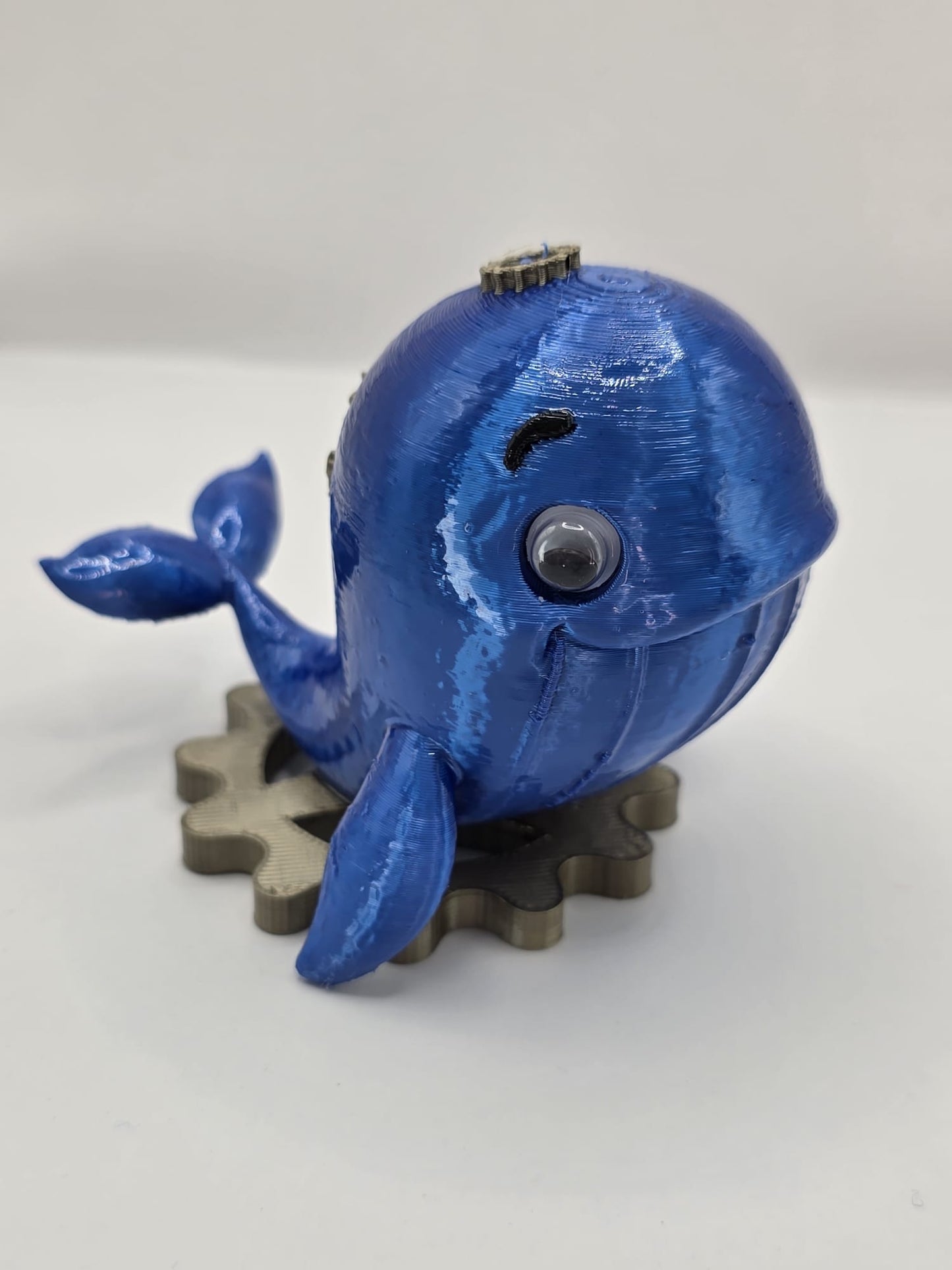 Vic: The Steampunk Whale - Fun Seaside Character Figure