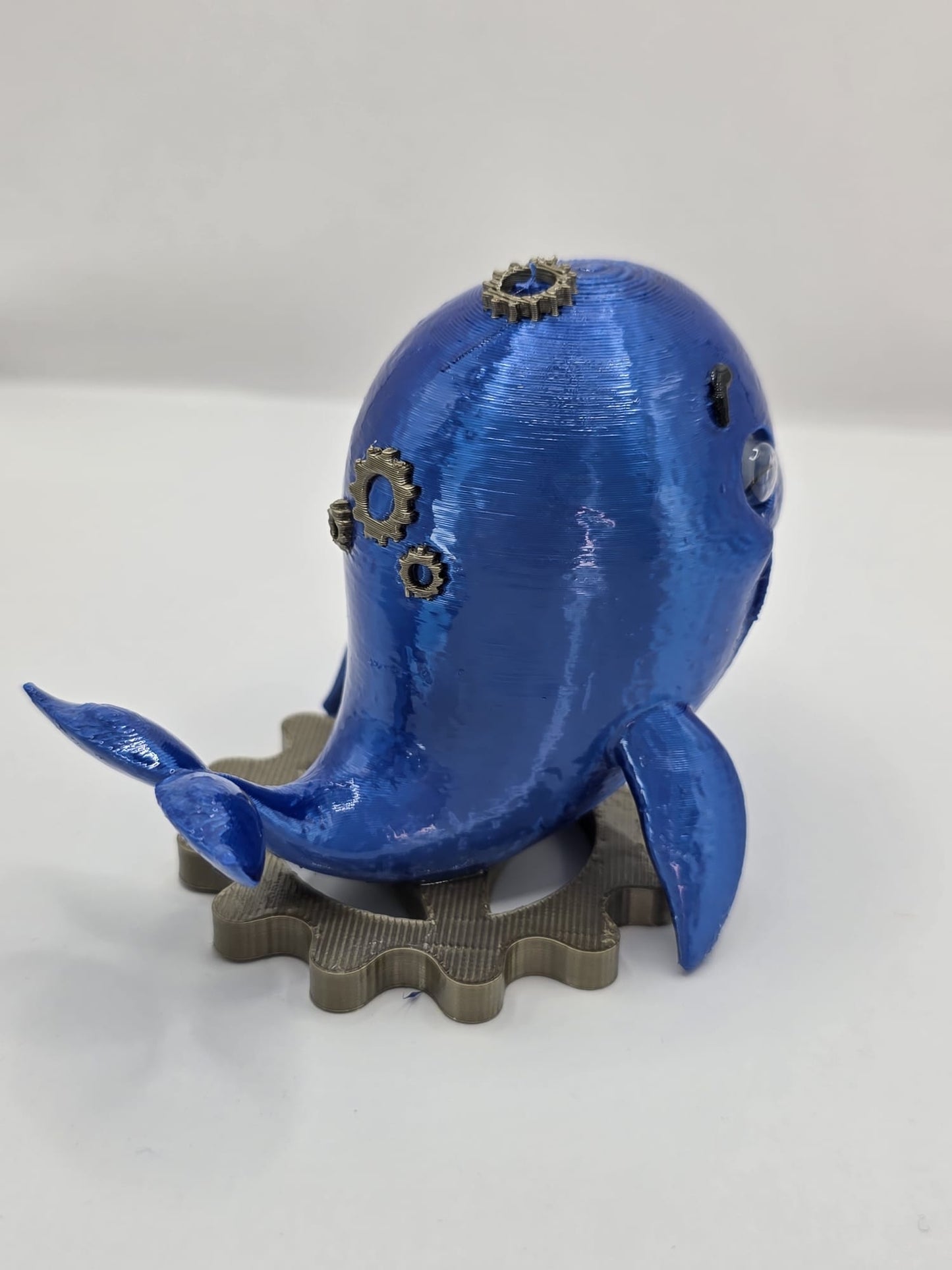 Vic: The Steampunk Whale - Fun Seaside Character Figure
