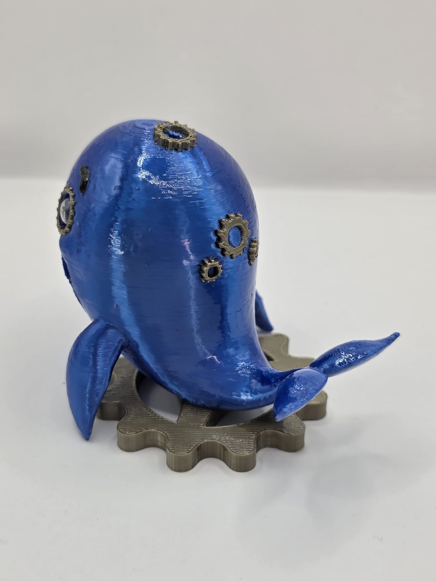 Vic: The Steampunk Whale - Fun Seaside Character Figure