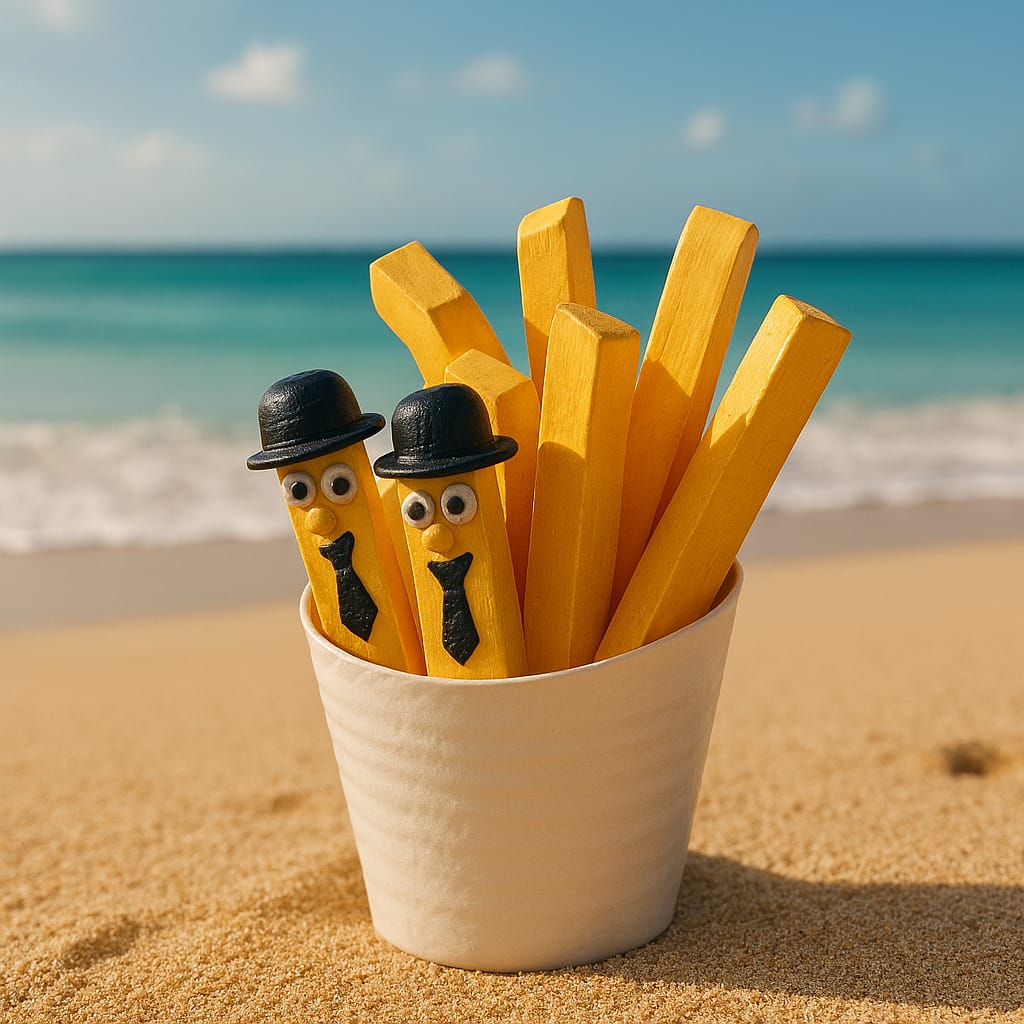 Codgers: The Old-Fashioned British Chips - Fun Seaside Character Figure