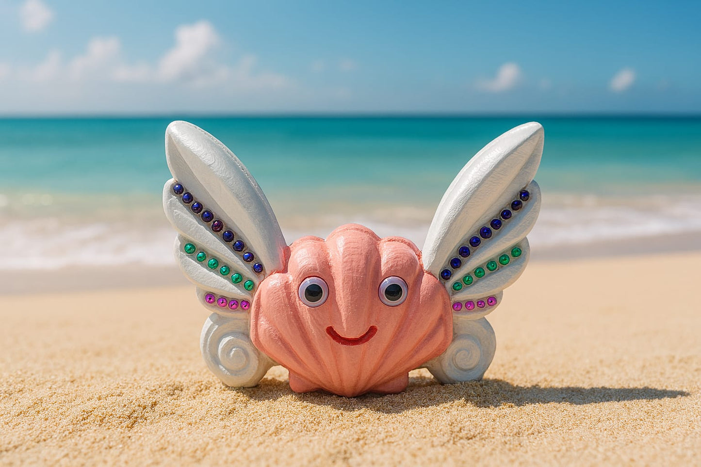Jet: The Fairy Scallop - Fun Seaside Character Figure