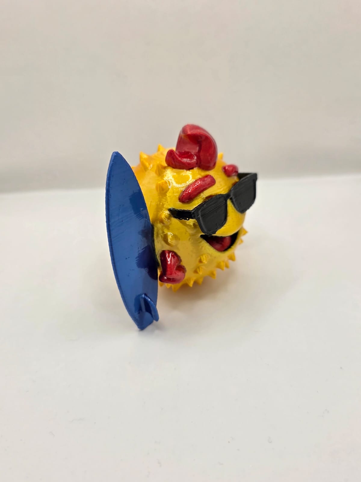 Gaz: The Pufferfish Surf-dude - Fun Seaside Character Figure