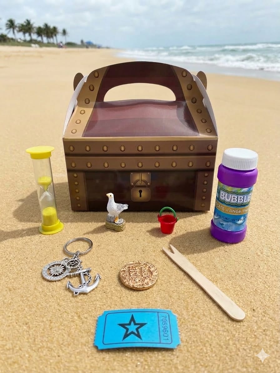 British Seaside Treasure Chest – Nostalgic Seaside Gift Box