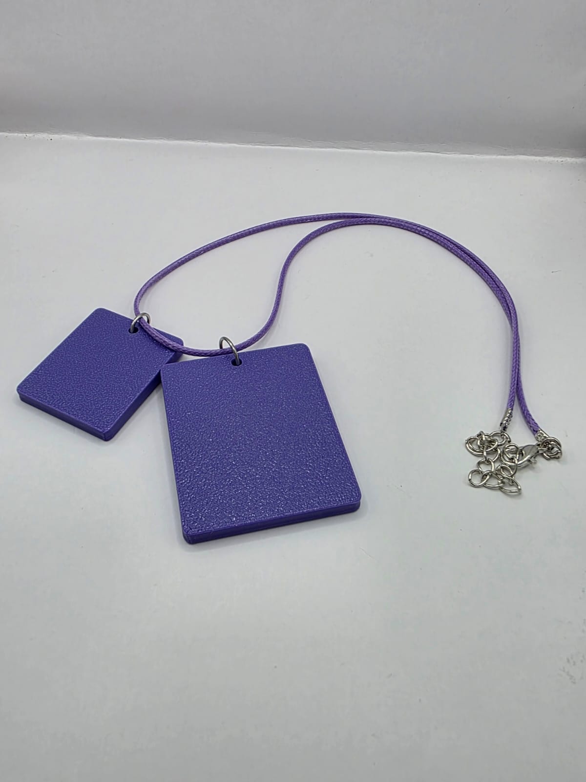 Fun Starfish Seaside Theme Lightweight Picture Necklace with Double Pendant. I'm a Star