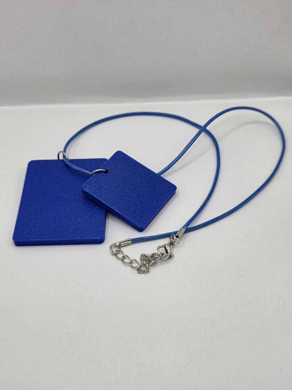 Fun Punk Rock Seal Seaside Theme Lightweight Picture Necklace with Double Pendant. Rock On!