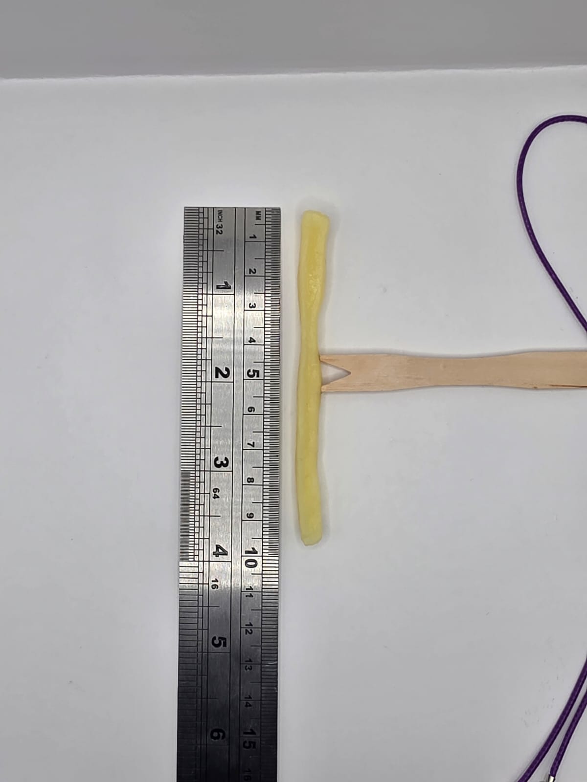 Chip Fork with Chip - French Fries on a adjustable coloured waxed cord. Fun, humor, novelty seaside foodie necklace