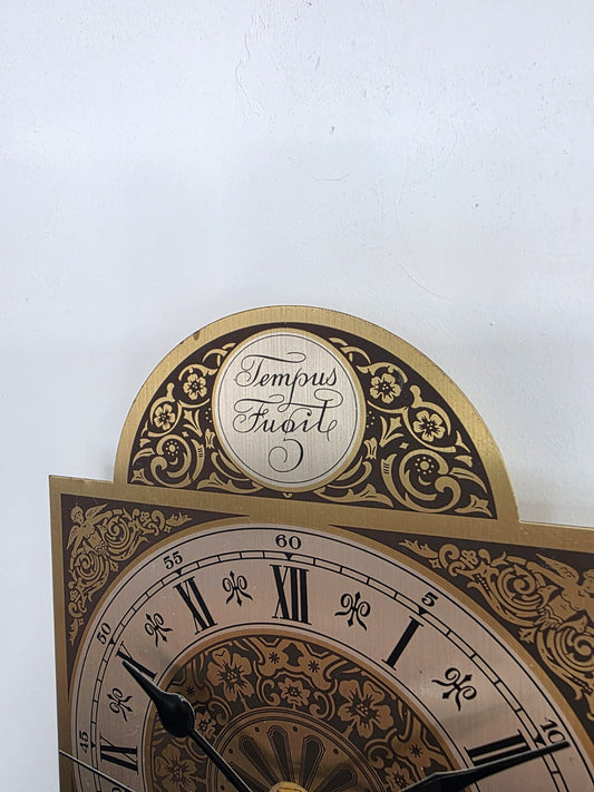 Vintage Clock Dial with silent battery mechanism Wall Clock
