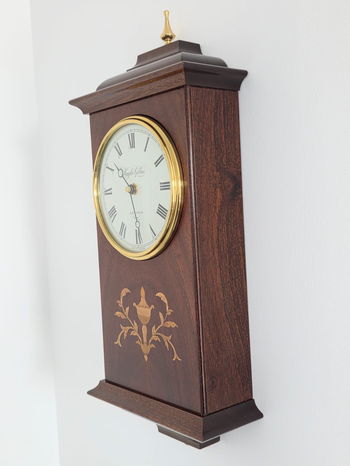 Knight + Gibbins Wall Clock made in England, London.