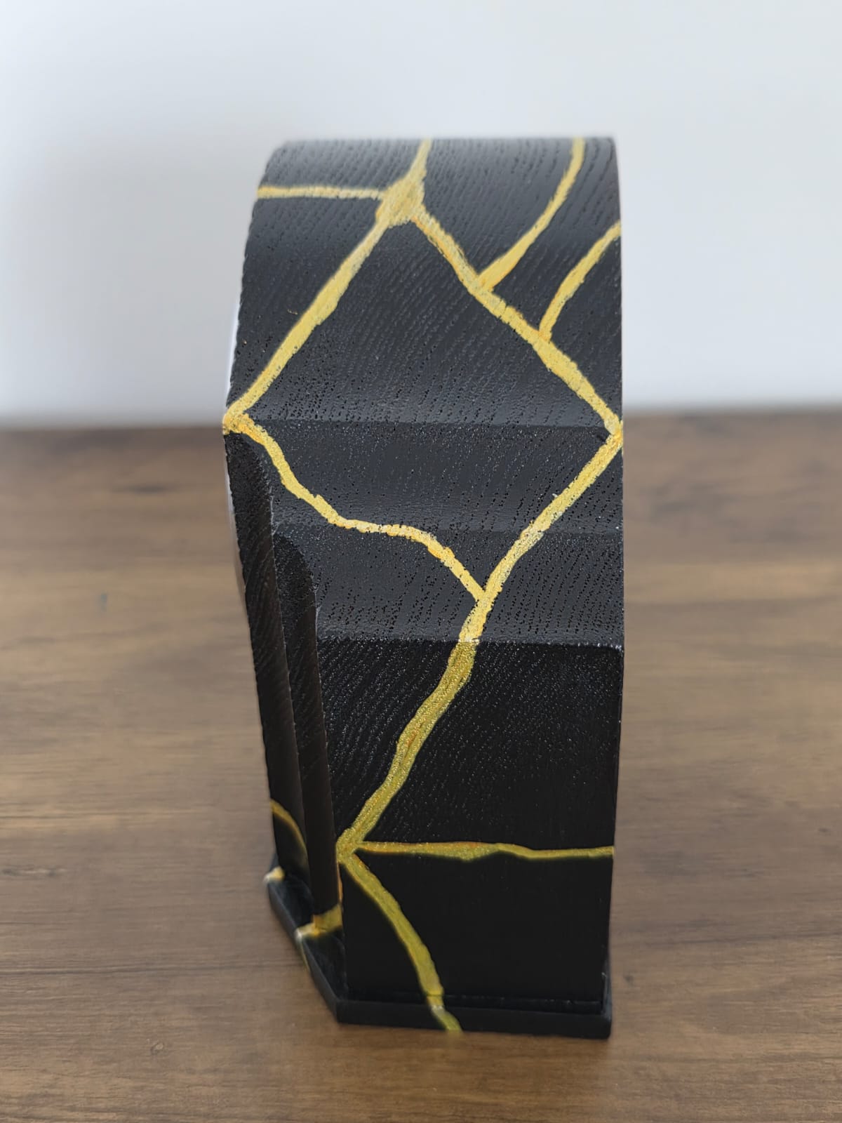 Kintsugi Style Refurbished Vintage Mantle Clock