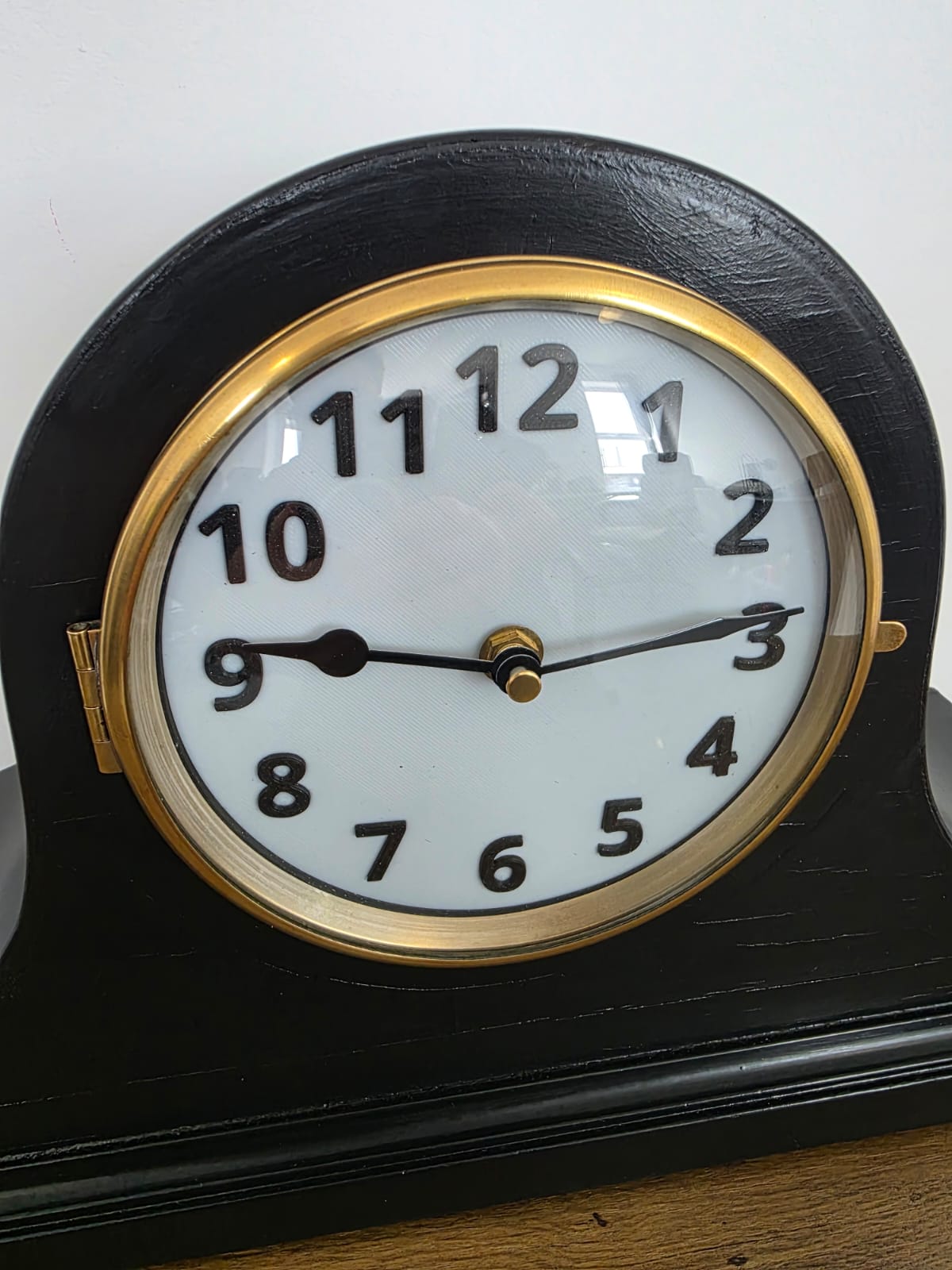 Vintage Refurbished Upcycled Mantle Clock