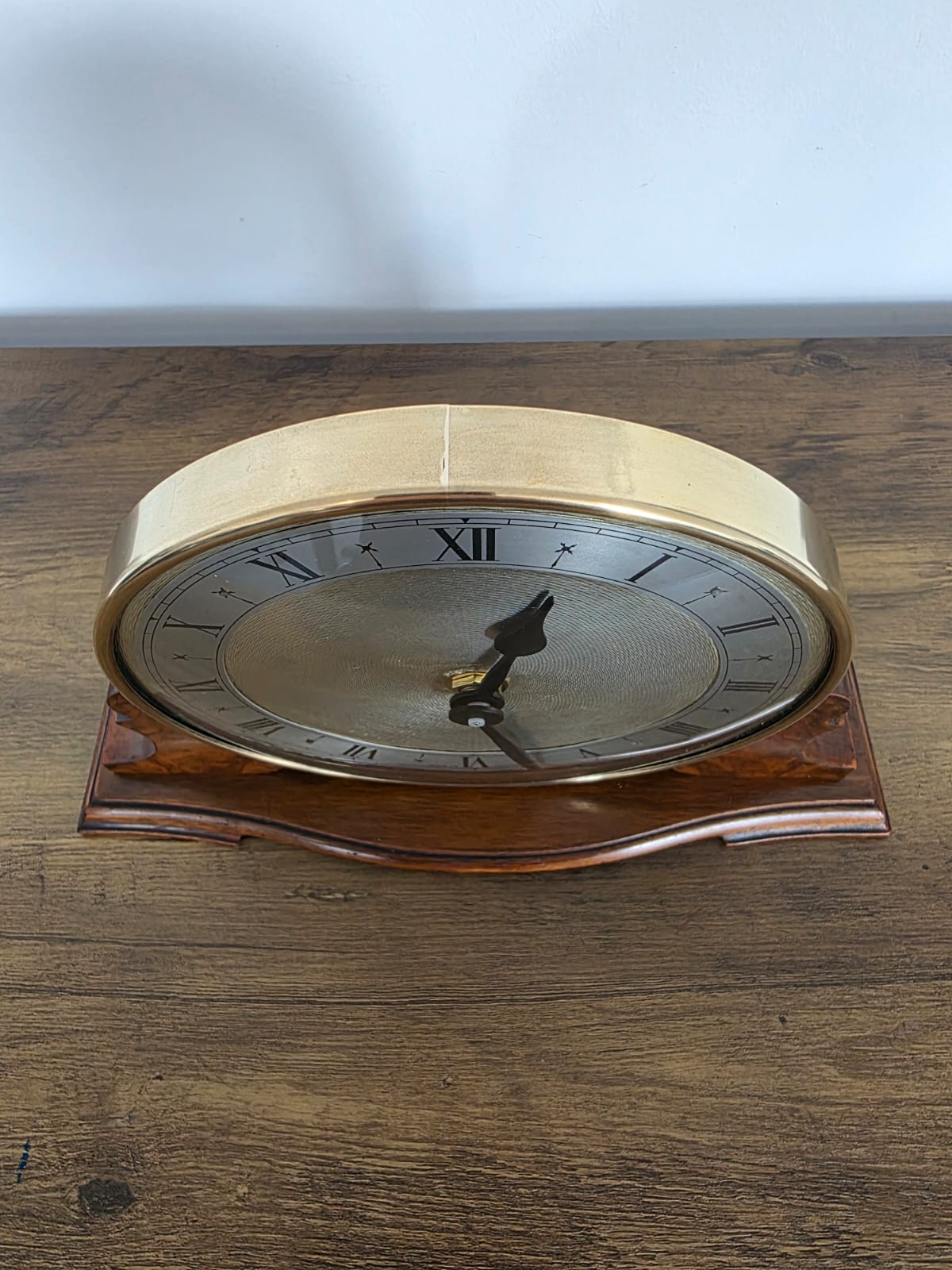 Vintage Refurbished Upcycled Mantle Clock