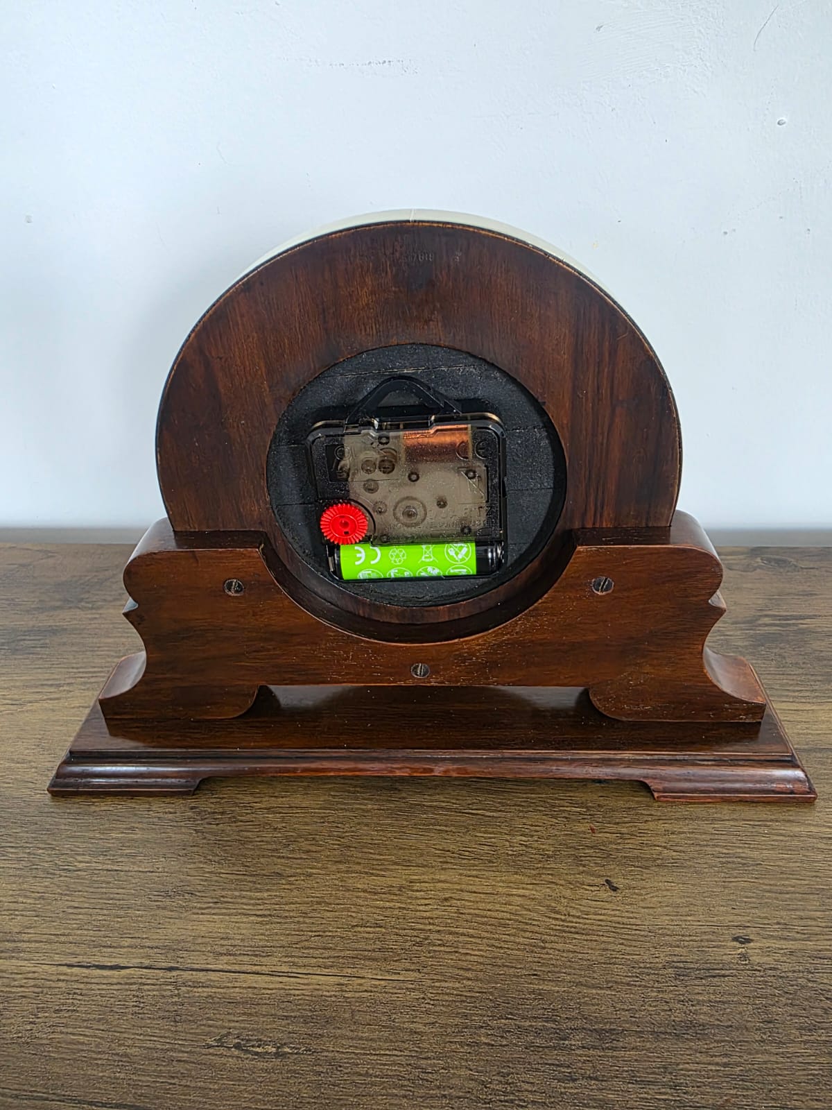 Vintage Refurbished Upcycled Mantle Clock