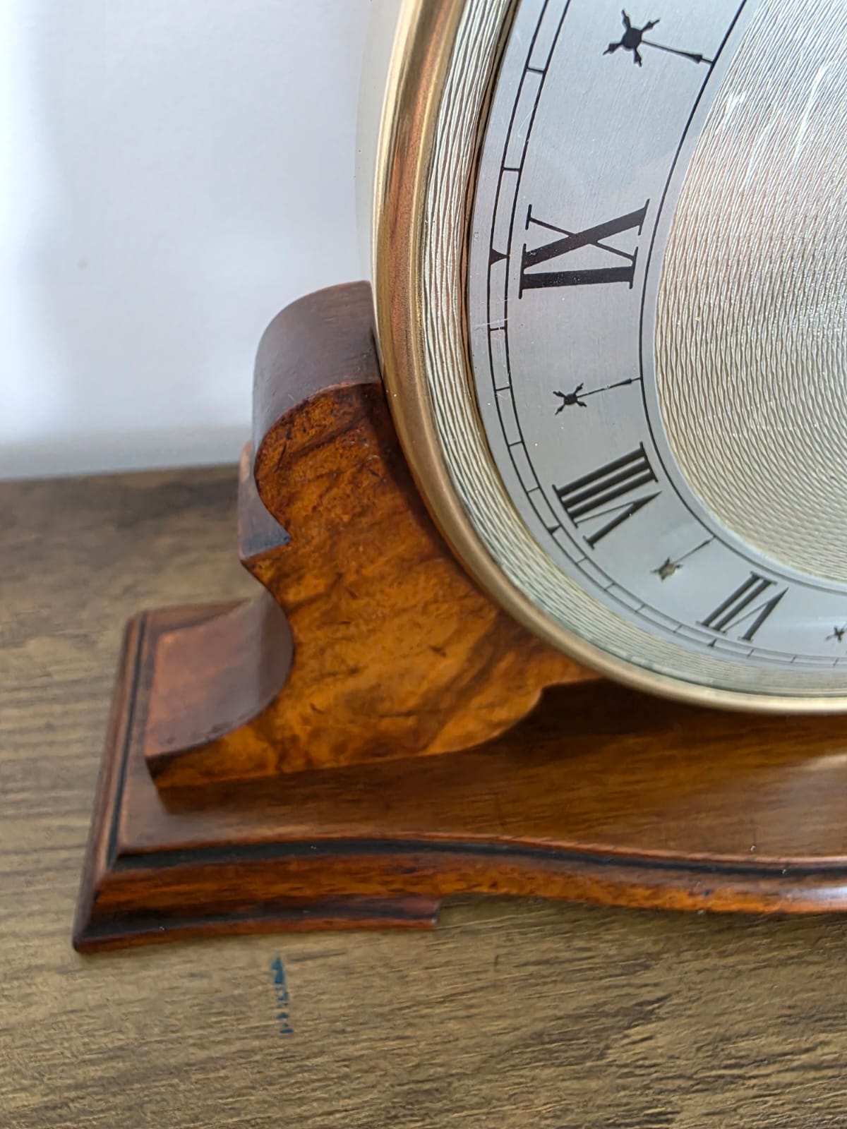 Vintage Refurbished Upcycled Mantle Clock