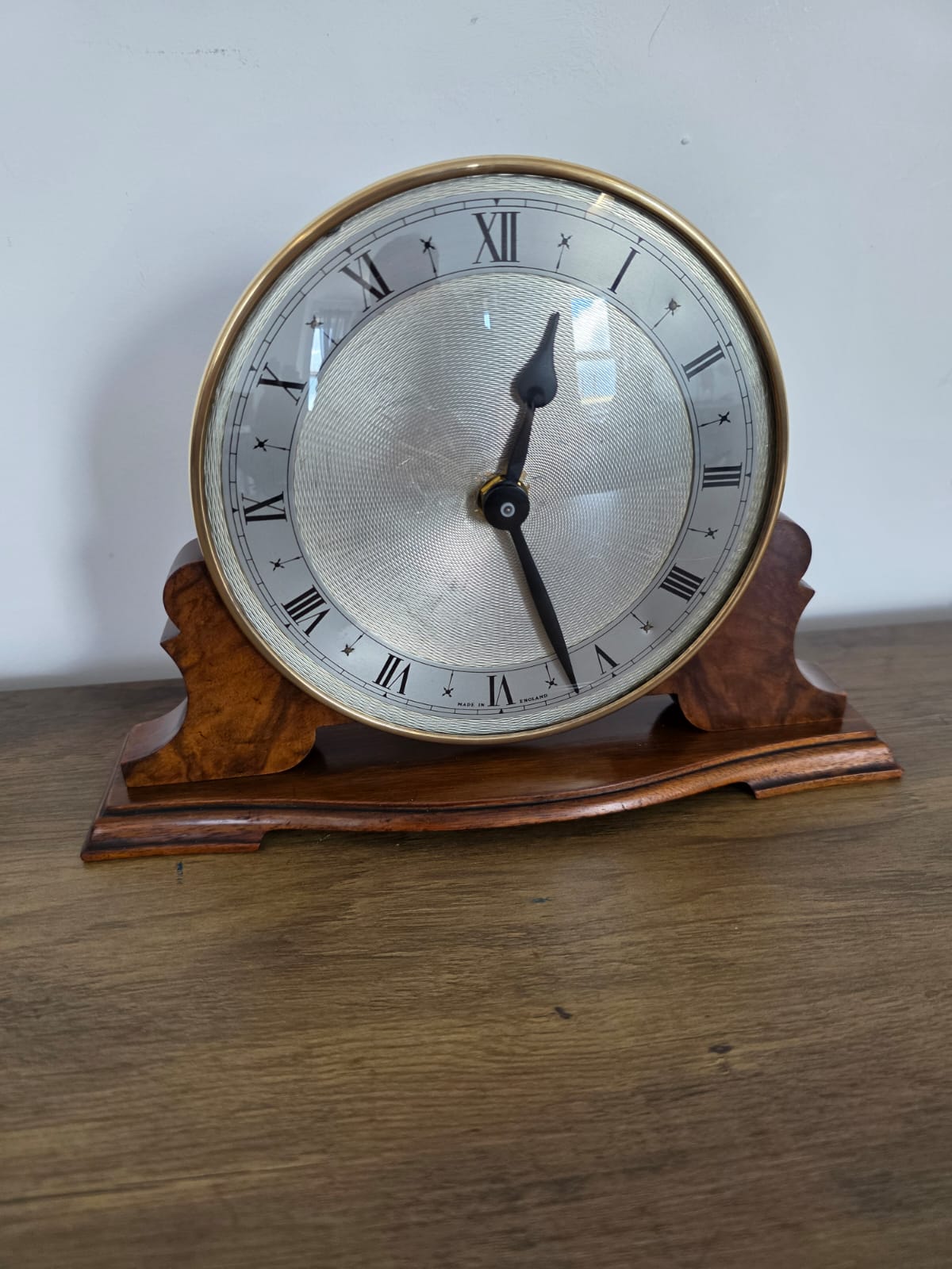 Vintage Refurbished Upcycled Mantle Clock