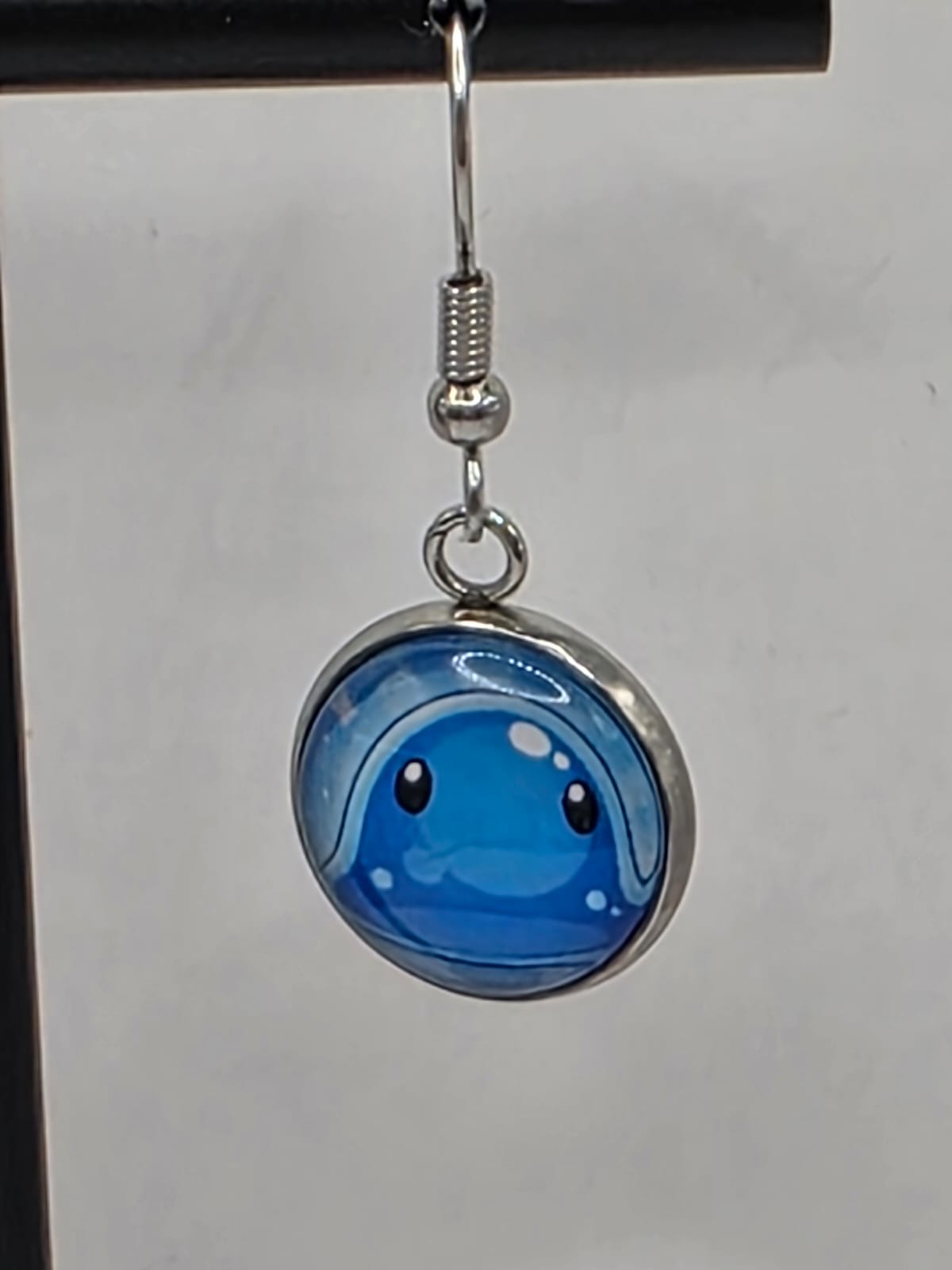 Slime Rancher Inspired Puddle Slime & Fire Slime 14 mm Dangle Earrings