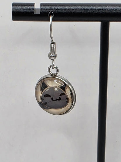 Slime Rancher Inspired Pink Slime & Tabby Slime 14 mm Dangle Earrings