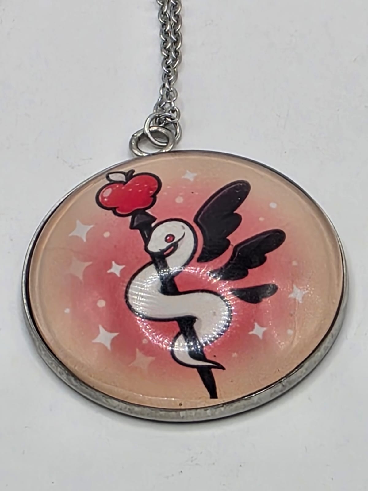 Hazbin Hotel Inspired Lucifer's Staff 30 mm Pendant Necklace