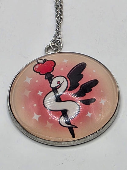 Hazbin Hotel Inspired Lucifer's Staff 30 mm Pendant Necklace