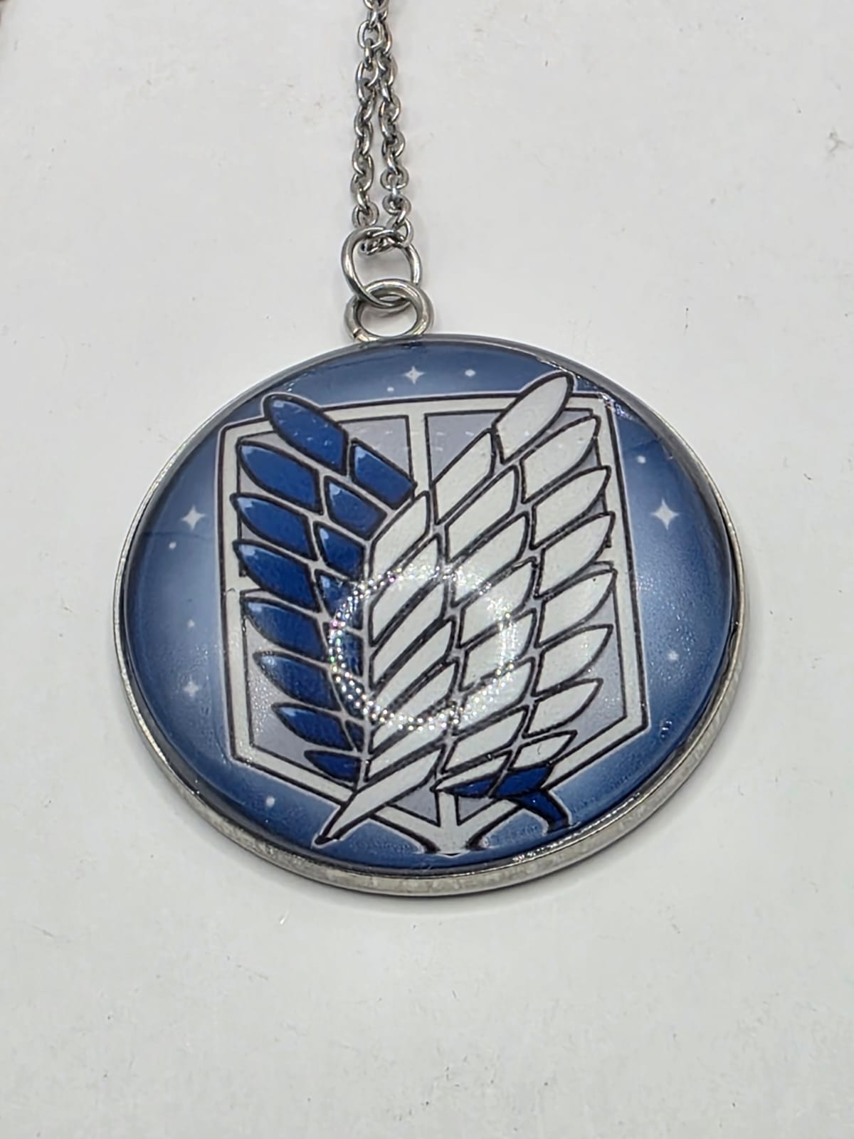 Attack on Titan Inspired Wings of Freedom 30 mm Pendant Necklace