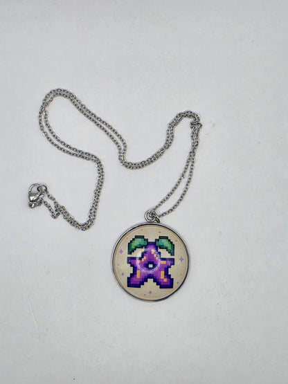 Stardew Valley Inspired Stardrop 30 mm Pendant Necklace