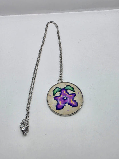 Stardew Valley Inspired Stardrop 30 mm Pendant Necklace