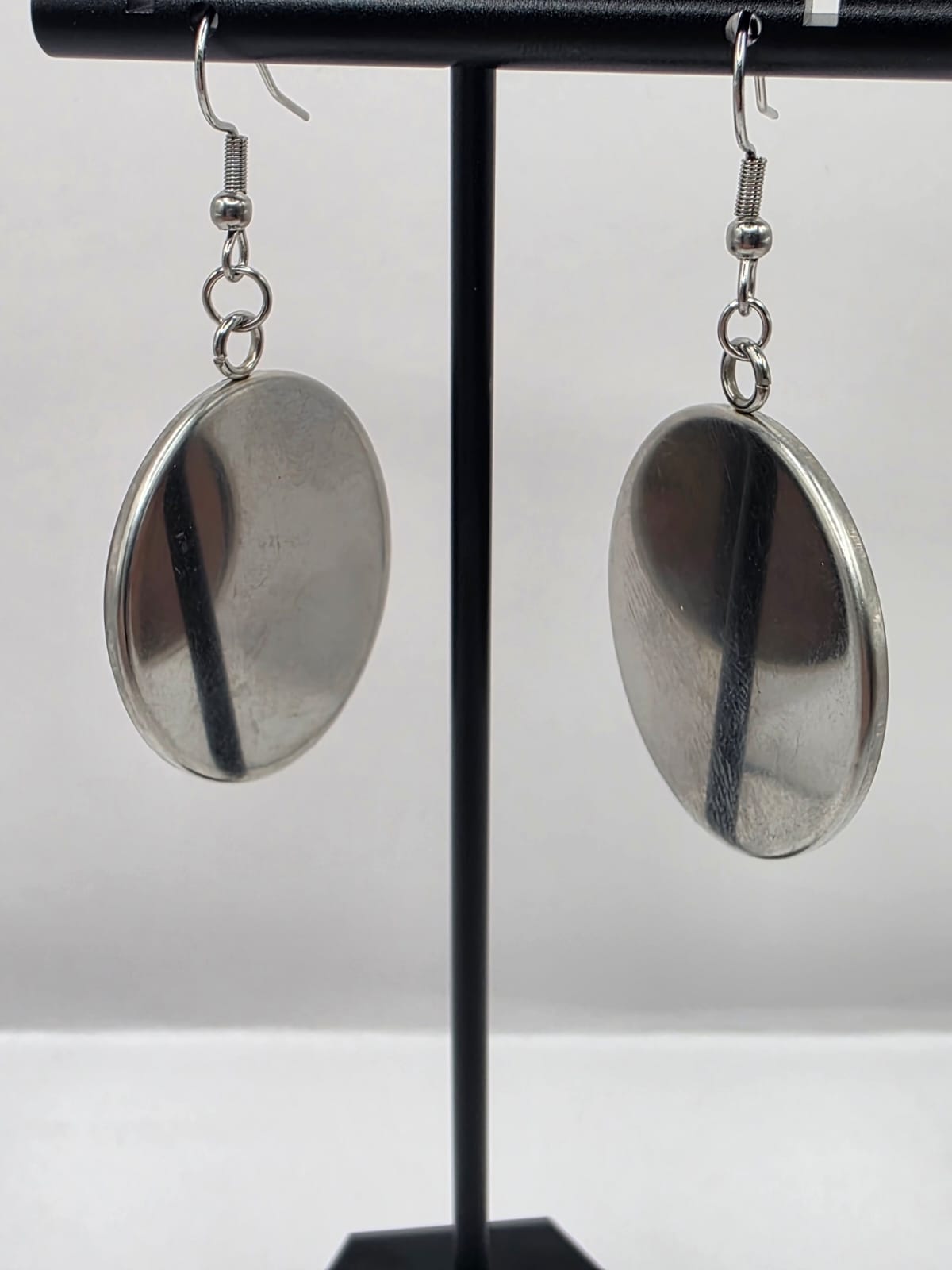 Hazbin Hotel Inspired Lucifer & Take That Depression 30 mm Dangle Earrings