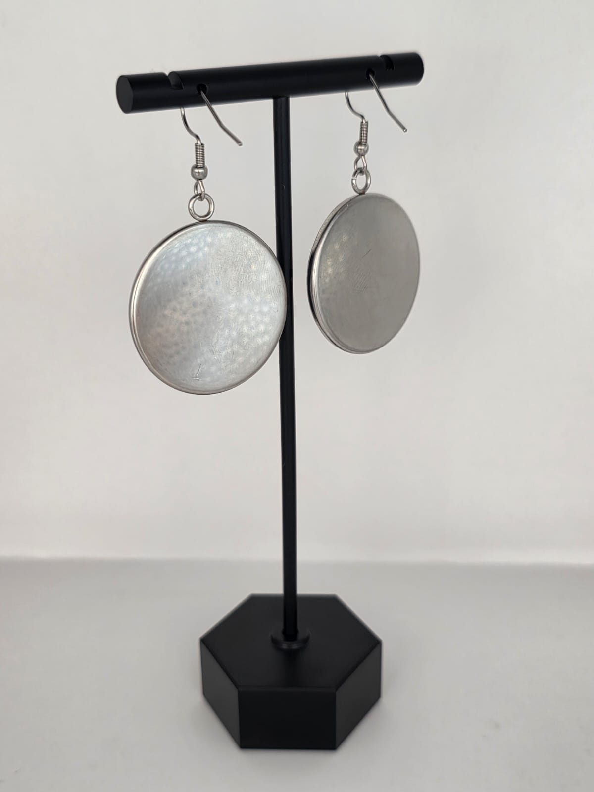 Black Butler (Kuroshitsuji) Inspired Sebastian & "One Hell of a Butler" 30 mm Earrings