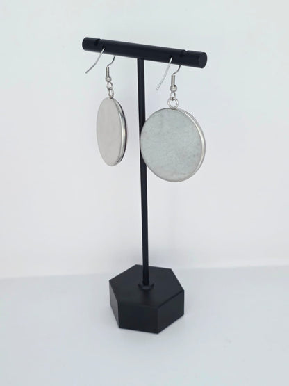 Helluva Boss Inspired Stolas & Blitzø 30 mm Earrings