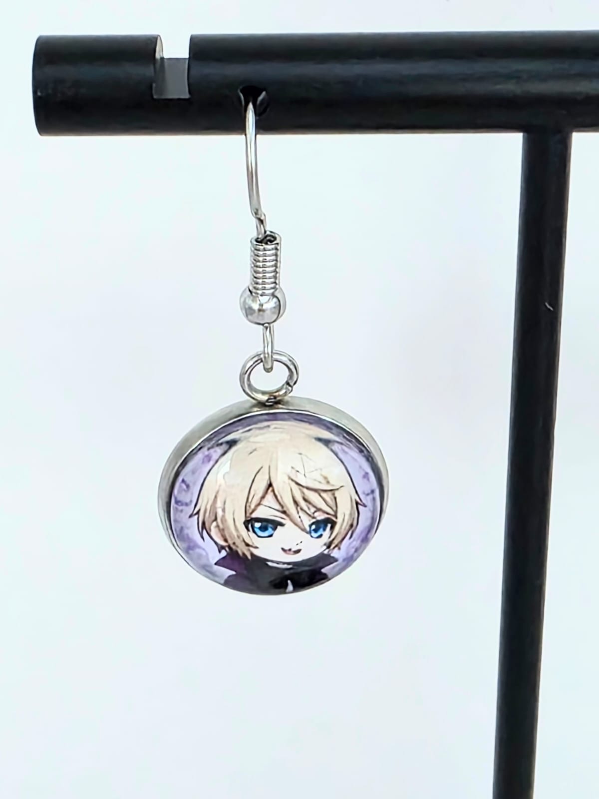 Black Butler (Kuroshitsuji) Inspired Ciel & Alois 14 mm Earrings
